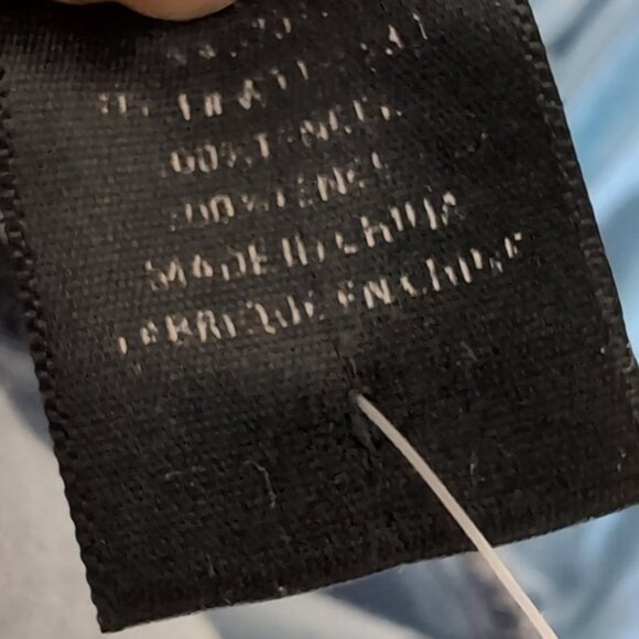 Velvet Heart Chambray Denim Shirt Dress Tie Belt Henley Buttoned Long Sleeve - Picture 10 of 11